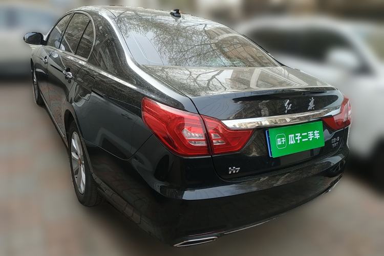 Used Hongqi H7 2017 1.8T Luxury Model Rear Left 45 Deg