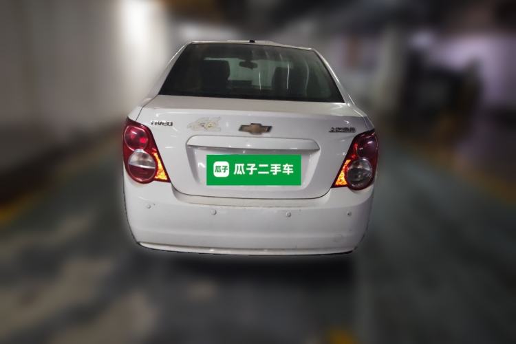 Used Chevrolet Aveo Sonic 2011 Sedan 1.4L MT SL Rear