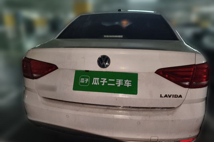 Used Volkswagen Lavida 2017 1.6L Automatic Comfort Edition Rear