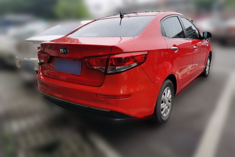 Used Kia K2 2015 Sedan 1.4L Automatic GLS Rear Right 45 Deg