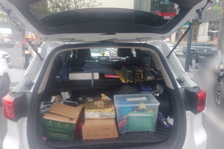 Used CHANGAN CS75 New Energy 2018 1.5T PHEV Navigation Model Trunk