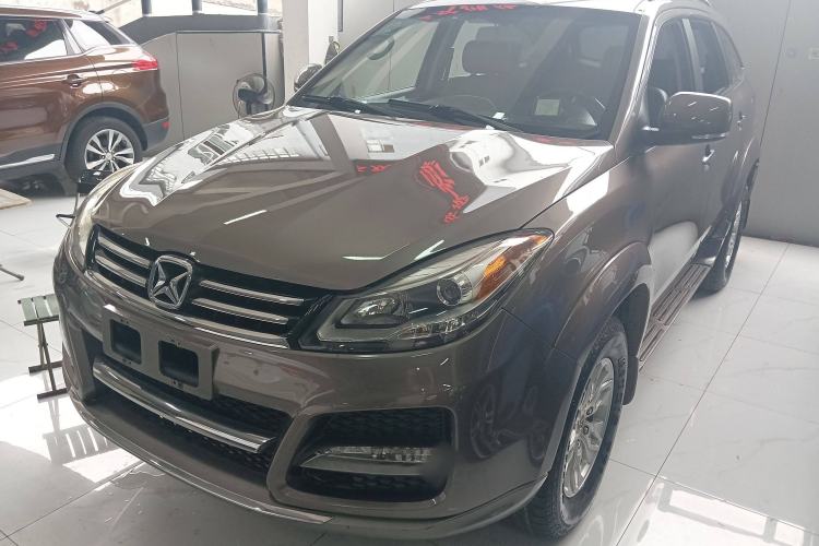 Used JMC Yusheng S350 2014 2.4T Automatic 2WD Diesel Luxury Version with Sunroof 5 Seats