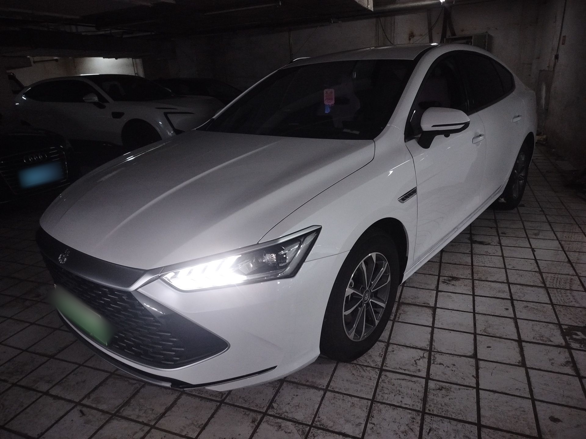 تحت مقدمة السيارة