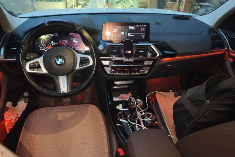 Used BMW X3 2020 xDrive25i M Sport Package Center Console