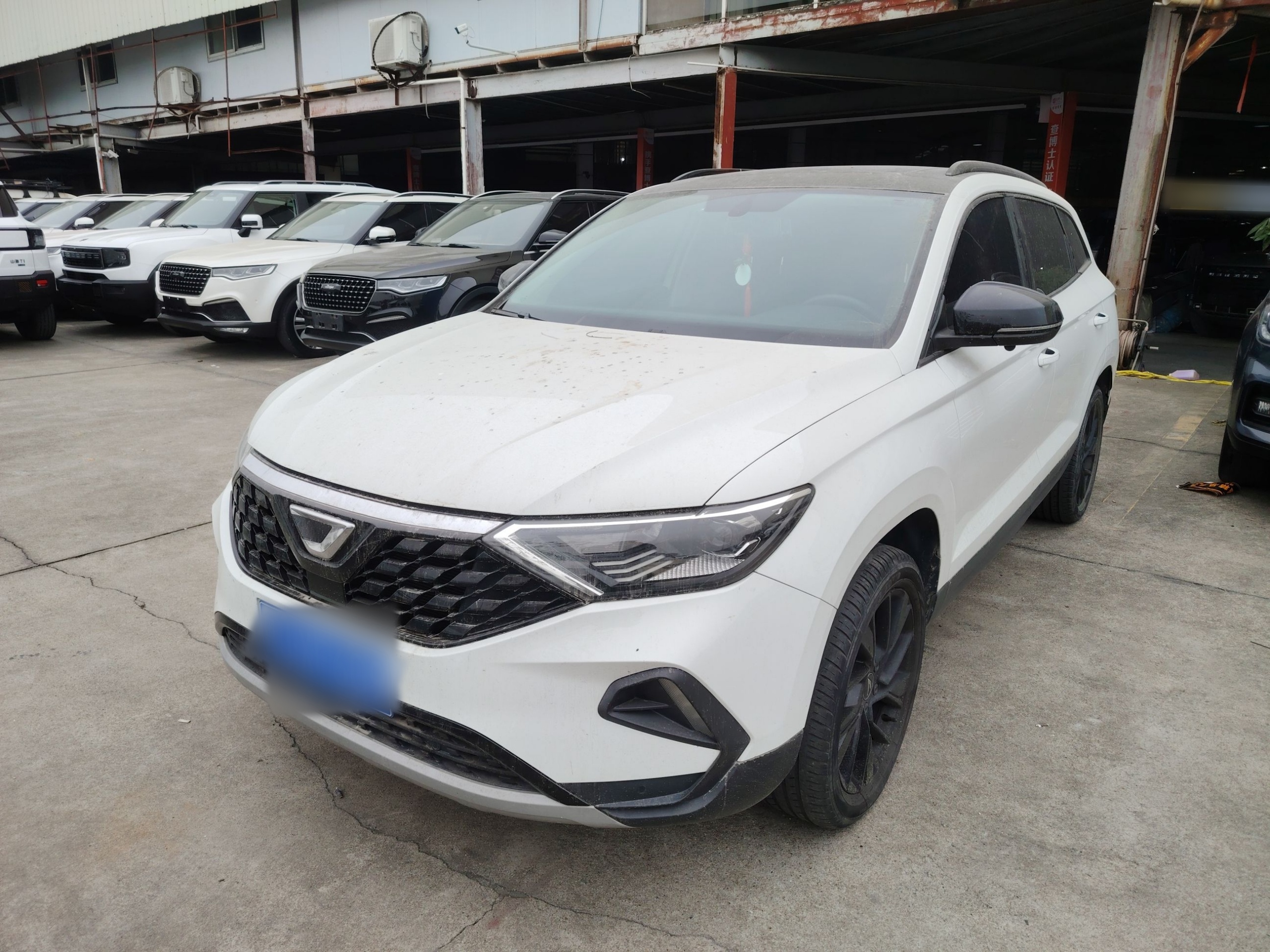 تحت مقدمة السيارة