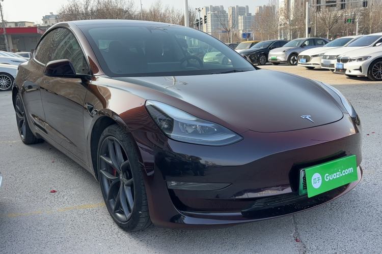 Used Tesla Model 3 2021 Performance High-Performance All-Wheel-Drive Version 3D6