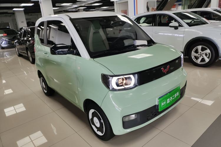 Used Wuling Hongguang MINIEV 2021 Macaron Premium Model – Lithium Iron Phosphate Front Right 45 Deg