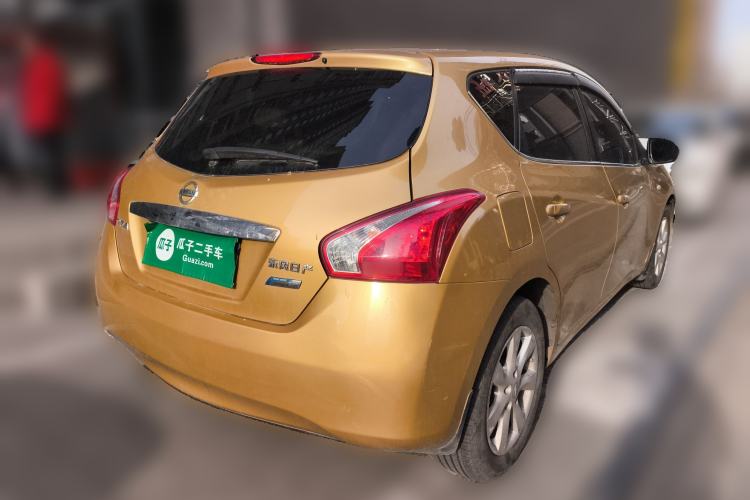 Used Nissan Tiida 2011 1.6L CVT Smart Version Rear Right 45 Deg