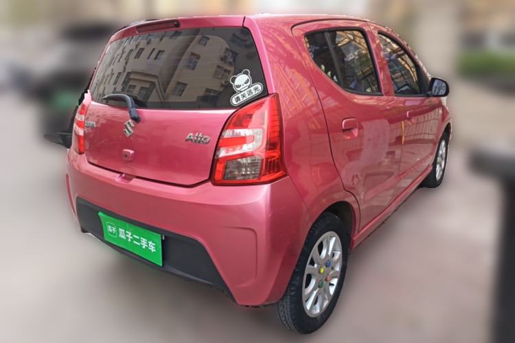 Used Suzuki Alto 2013 1.0L Automatic Luxury Model Rear Right 45 Deg