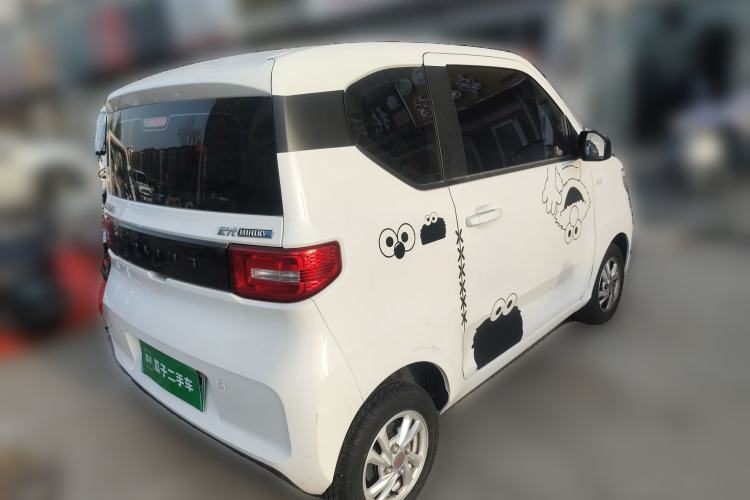 Used Wuling Hongguang MINIEV 2022 Zizai Version Lithium Iron Phosphate Rear Right 45 Deg