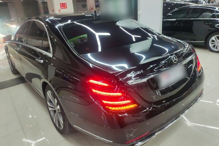 Used Mercedes-Benz S-Class 2020 S 350 L Exclusive Edition Prestige Collection Rear Left 45 Deg