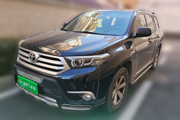 Used Toyota Highlander 2013 2.7L Two-Wheel Drive 5-Seater Purple Gold Edition