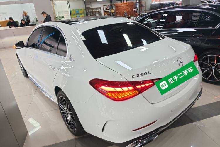 Used Mercedes-Benz C-Class 2022 C 200 L Sport Edition Rear Left 45 Deg