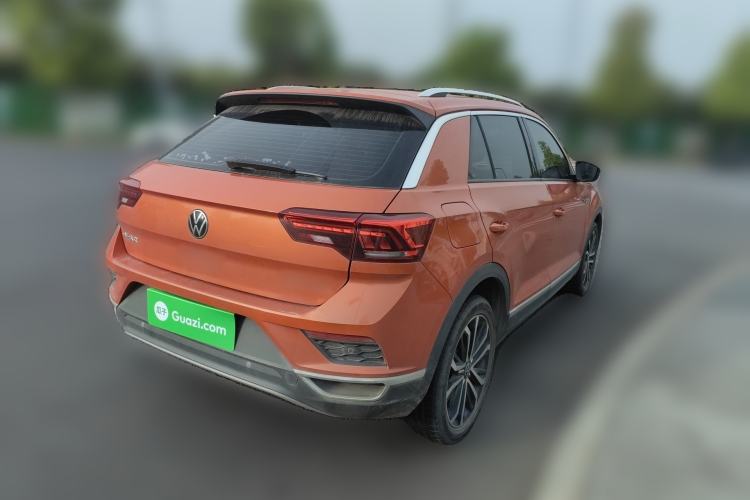 Used Volkswagen T-ROC 2020 280TSI DSG Two-Wheel Drive Comfort Version Rear Right 45 Deg