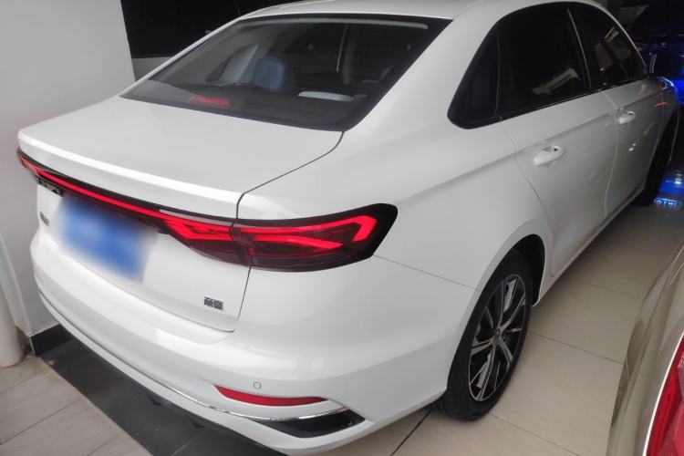 Used Geely Auto Emgrand 2022 4th Generation 1.5L CVT Flagship Model Rear Right 45 Deg