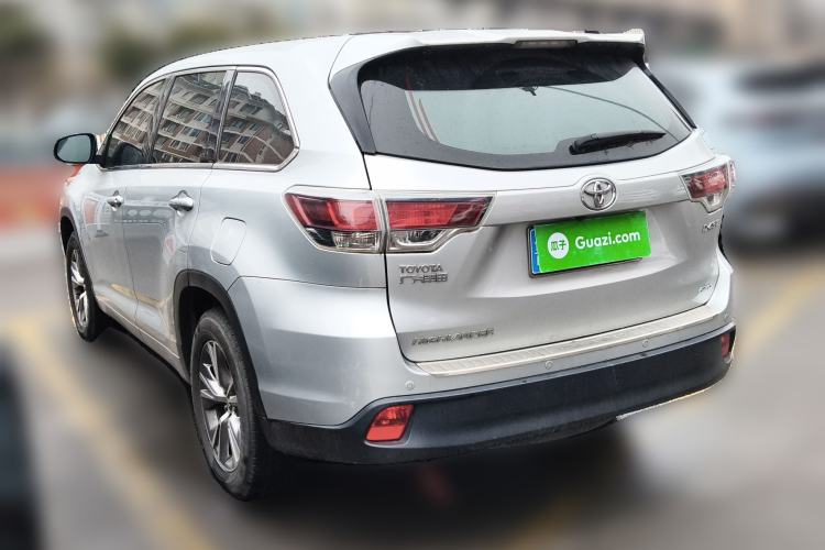 Used Toyota Highlander 2015 2.0T Four-Wheel Drive Elite Edition 7-Seater Rear Left 45 Deg