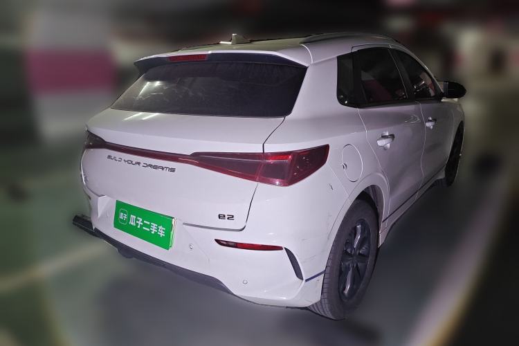 Used BYD e2 2021 Luxury Model Rear Right 45 Deg
