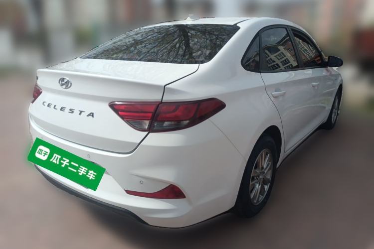 Used Hyundai Celesta 2018 1.6L Automatic GL Enjoyment Version China V Standard Rear Right 45 Deg