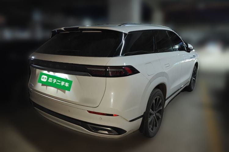 Used Chery Tiggo 9 2023 2.0T Dual-Clutch Two-Wheel Drive Leading Edition 5 Seats Rear Right 45 Deg