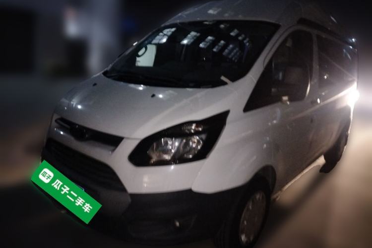 Used Ford Transit 2019 2.0T Gasoline Multi-Purpose Commercial Vehicle Mid-Drive Mid-Roof 6-Seater China VI Standard