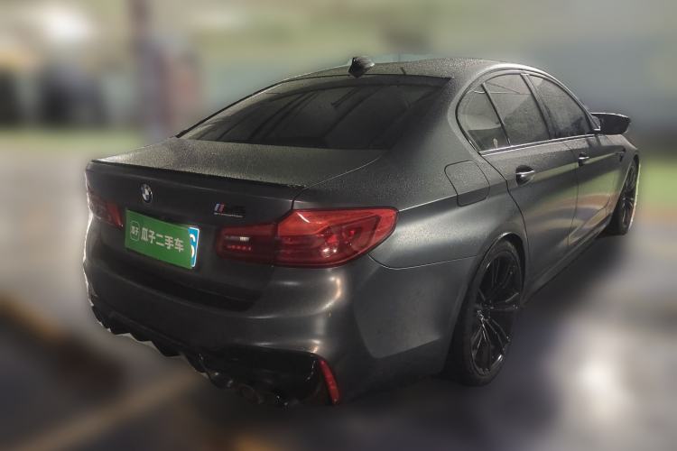 Used BMW M5 2019 M5 Thunder Edition Rear Right 45 Deg
