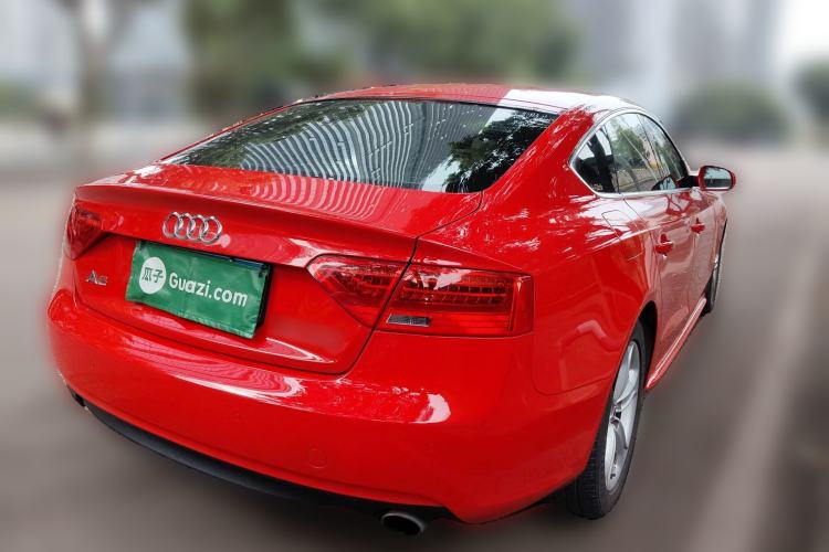 Used Audi A5 2014 Sportback 45 TFSI Rear Right 45 Deg