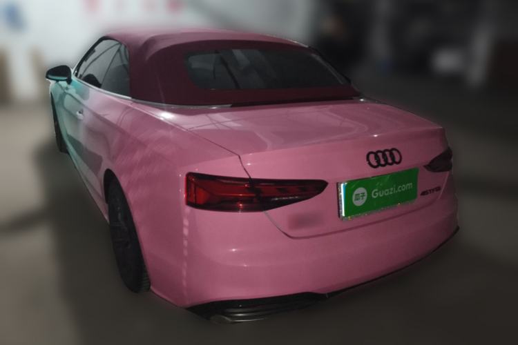 Used Audi A5 2023 Cabriolet 40 TFSI Fashion Dynamic Model Rear Left 45 Deg