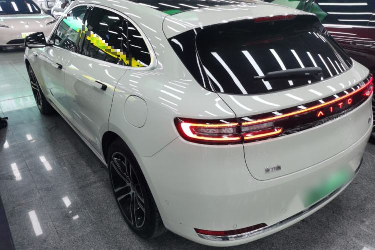 Used Hima AITO M5 2025 Extended-Range Ultra All-Wheel-Drive Version Rear Left 45 Deg