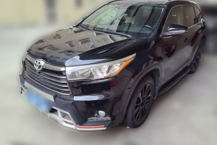 Used Toyota Highlander 2017 2.0T Four-Wheel Drive Black Edition Limited Model