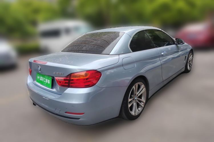 Used BMW 4 Series 2014 428i Convertible Sport Design Package Rear Right 45 Deg