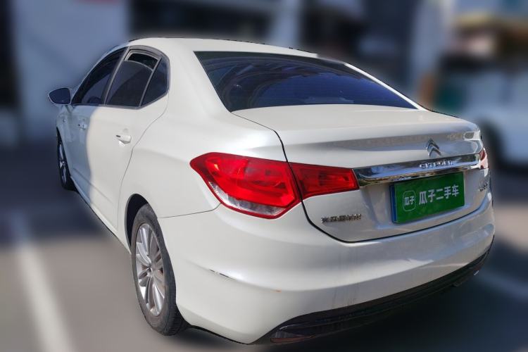 Used Citroen C4L 2013 1.8L Automatic Jingzhi Edition Rear Left 45 Deg