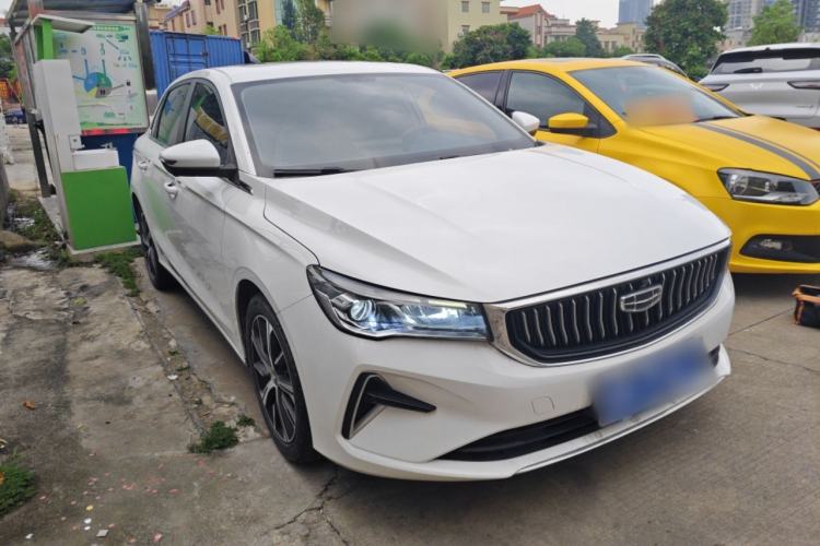 Used Geely Auto Emgrand 2022 4th Generation 1.5L CVT Flagship Model Front Right 45 Deg