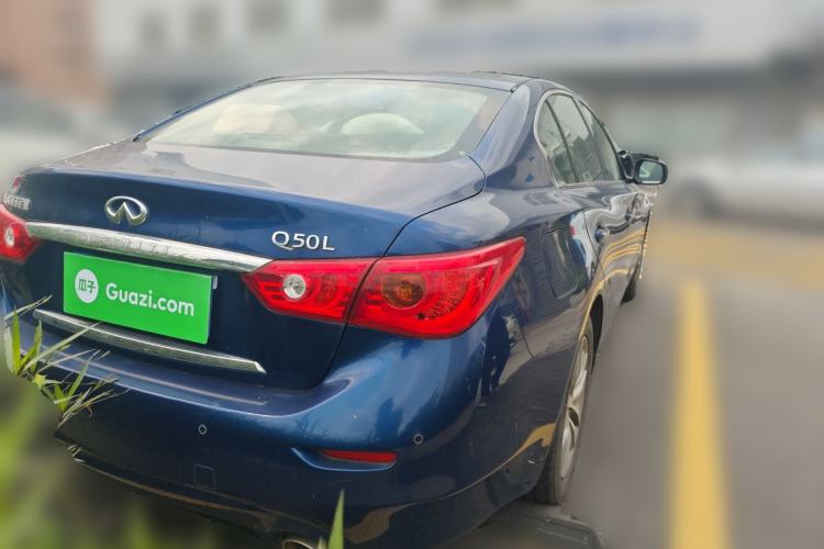 Used Infiniti Q50L 2016 2.0T Enjoyment Edition Rear Right 45 Deg