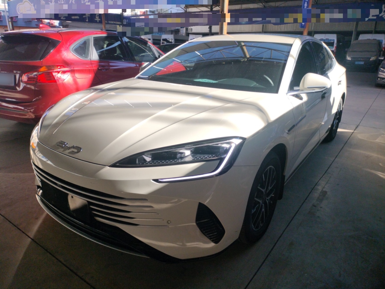 تحت مقدمة السيارة