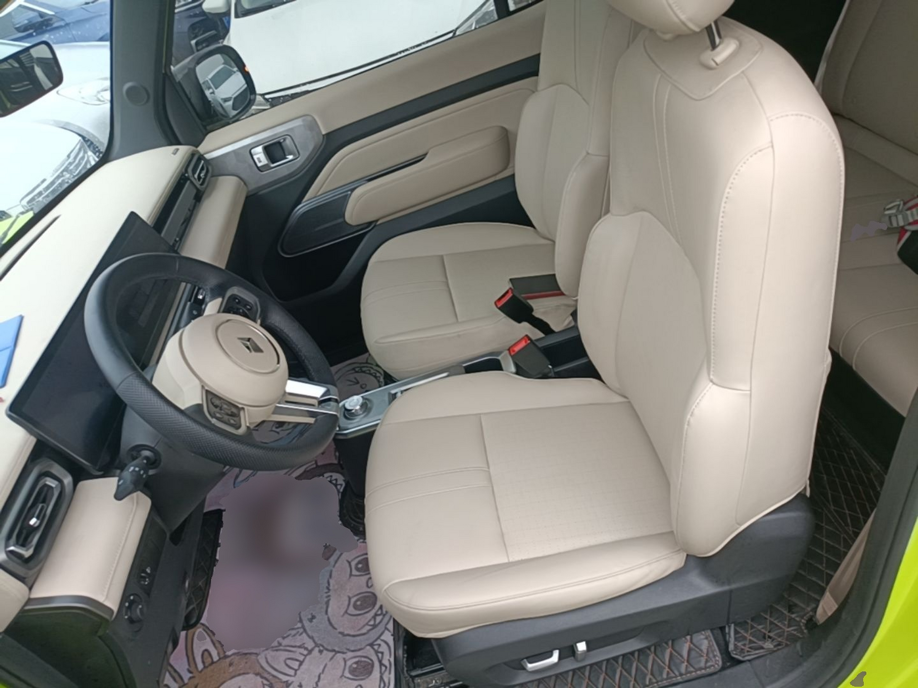 Interior delantero