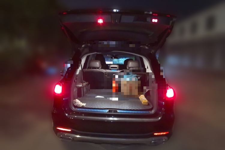 Used Mercedes-Benz GLS 2023 GLS 450 4MATIC Stylish Model Trunk