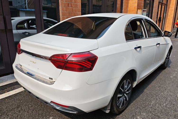 Used Geely Auto Emgrand 2019 Leading Edition 1.5L CVT Upward-Connected Model China VI Standard Rear Right 45 Deg