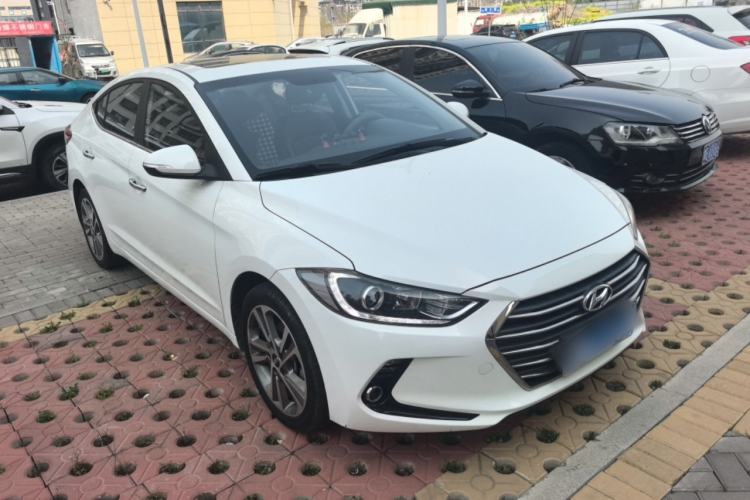 Used Hyundai Elantra (6th Generation / Lingdong) 2016 1.6L Automatic ZhiXuan – Elite Version Front Right 45 Deg