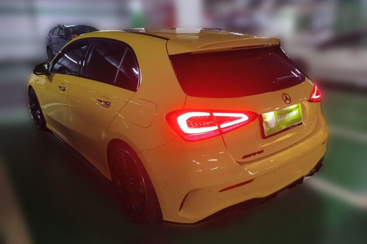 Used Mercedes-Benz A AMG 2022 AMG A 35 4MATIC Rear Left 45 Deg