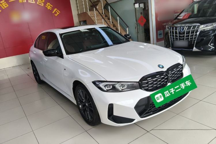 Used BMW 3 Series 2023 325Li M Sport Night Edition Package Front Right 45 Deg