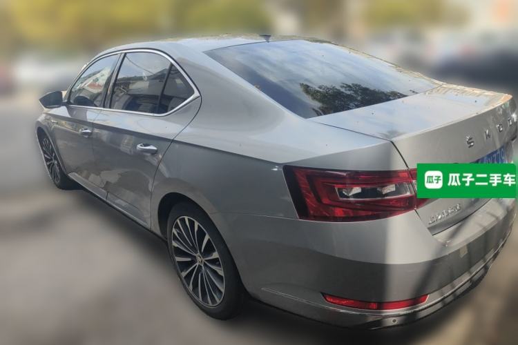 Used Skoda Superb 2018 TSI330 DSG Comfort Edition China VI Standard Rear Left 45 Deg
