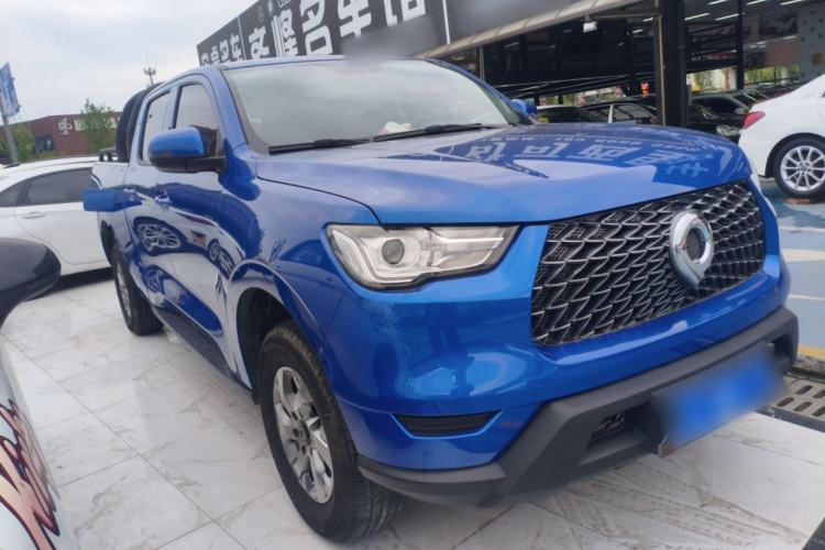 Used Great Wall Poer 2021 2.0T Commercial Version Automatic Diesel 4x4 Elite Long-Box GW4D20M