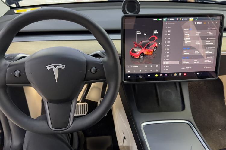 Used Tesla Model Y 2022 Revised Version Rear-Wheel Drive Steering Wheel