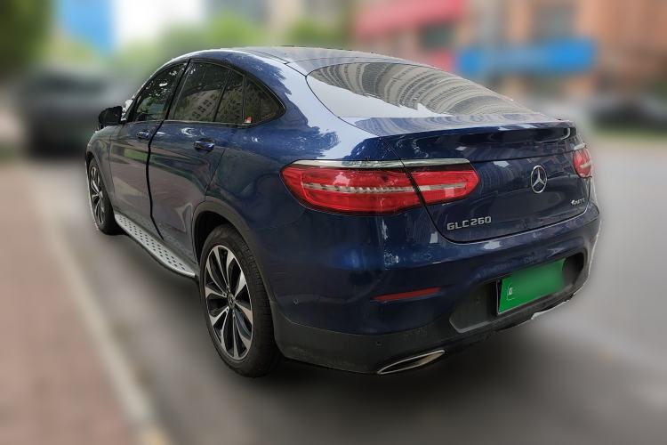 Used Mercedes-Benz GLC Coupe 2017 GLC 260 4MATIC Coupe SUV Rear Left 45 Deg