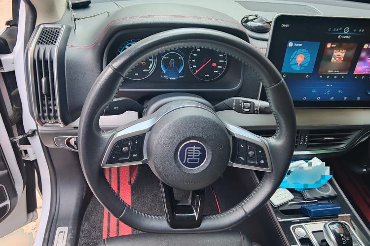 Used BYD Tang New Energy 2020 DM 2.0T Dual-Engine All-Wheel Drive Prestige 7-Seater China VI Standard Steering Wheel