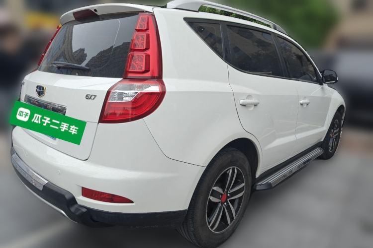 Used Geely Auto GX7 2015 Sport Edition 2.0L Automatic Luxury Model Rear Right 45 Deg