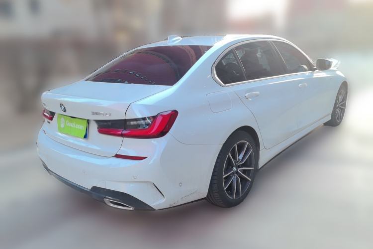 Used BMW 3 Series 2021 Restyled 325Li xDrive M Sport Package Rear Right 45 Deg