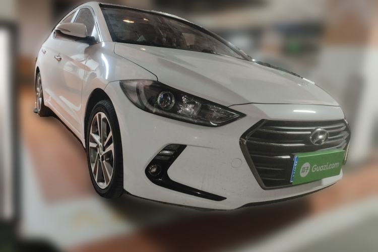 Used Hyundai Elantra (6th Generation / Lingdong) 2016 1.6L Automatic ZhiXuan – Elite Version Front Right 45 Deg