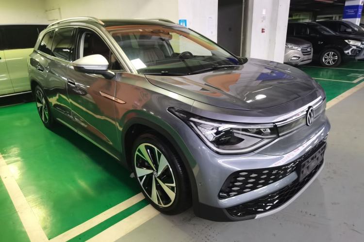 Used Volkswagen ID.6 X 2022 Smart Enjoyment Long-Range Edition Front Right 45 Deg