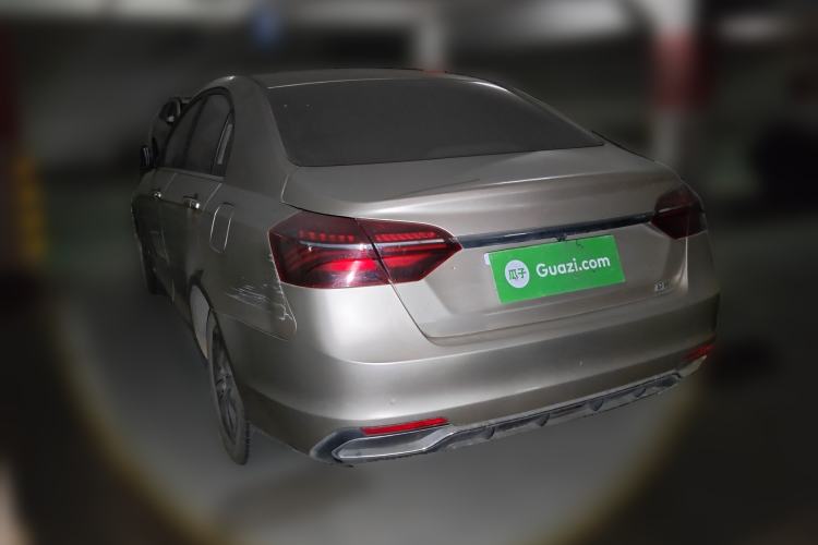 Used Geely Auto Emgrand 2019 Leading Edition 1.5L CVT Upward-Connected Model China VI Standard Rear Left 45 Deg